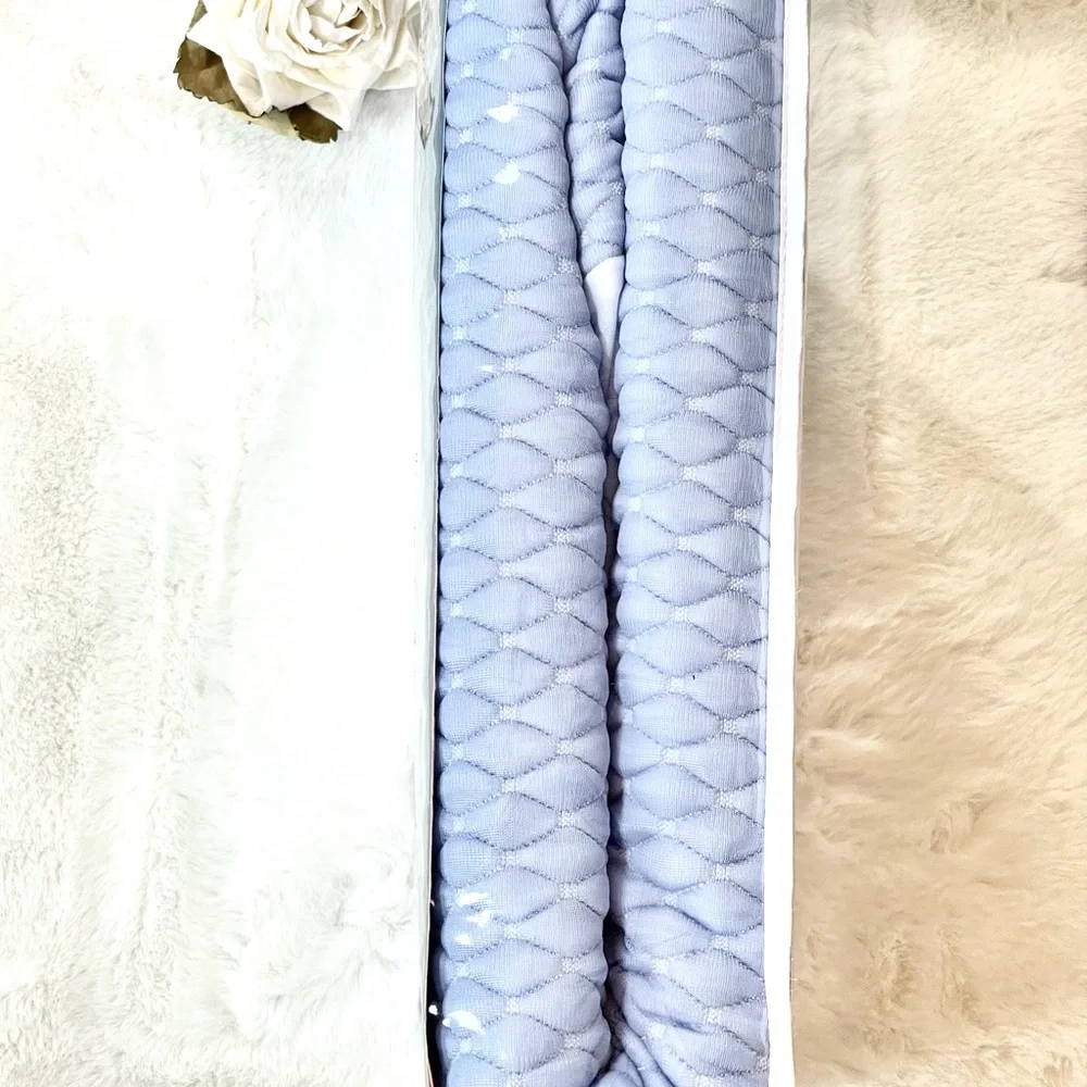 🆕NWT AERE CRYSTAL MATTRESS PROTECTOR 100% WATERPROOF•COOLING SYSTEM GEL FIBERS•